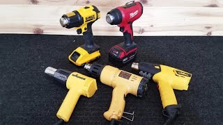 Cordless heat gun home depot [upl. by Llerrod869]