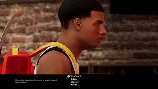 NBA 2K22 MUSIC TRIVIA QUIZ ANSWERS  THE MUSIC SCENE MARVIS ROOM CHALLENGE [upl. by Ybroc]