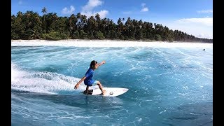 Takuya Ogawa13yo Surfing in Simeulue 2019 [upl. by Sulohcin]