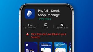 How To Create PayPal Account In Unsupported Countries [upl. by Aretse]