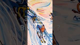 meribel courchevel valthorens skiing snowboarding artgallery skiresort [upl. by Ihsar]