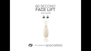 60 SECOND FACE LIFT  User Guide [upl. by Dar]