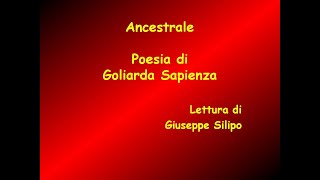 quotAncestralequot Goliarda Sapienza [upl. by Rojas]