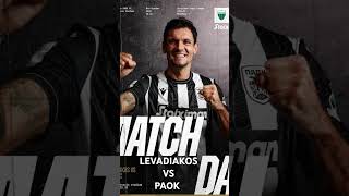 Match day LEVADIAKOS VS PAOK [upl. by Julee]