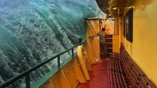 Manly Ferry crossing Sydney Harbour during massive storm [upl. by Feeney]