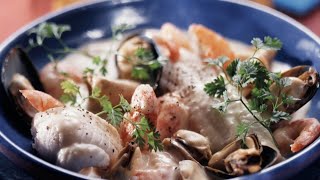 Recette  Blanquette de la mer [upl. by Anaele768]