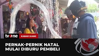 Berburu PernakPernik Natal  Kabar Siang tvOne [upl. by Broeder]