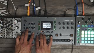 Octatrack Mk2 Dawless setup  Live performance [upl. by Tasiana361]