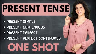 All Present Tense In English Grammar With Examples  Simple Continuous Perfect amp PC  ChetChat [upl. by Vern862]