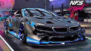 BMW i8 build and Gameplay NeedForSpeed HEAT [upl. by Cassidy]