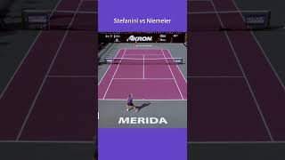 2024 Merida Open R1 Stefanini vs Niemeier 63 62 tennis wta highlights [upl. by Thomson]