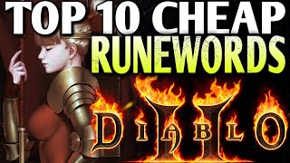 Top 10 Beginner AMAZON Runewords in Diablo 2 Resurrected [upl. by Soloman]