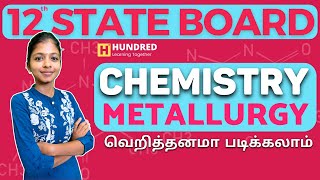 12th Chemistry Important Questions 2023 Chapter 1 Metallurgy 12th Chemistry Guide [upl. by Oliric727]