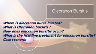 What is Olecranon Bursitis [upl. by Akim]