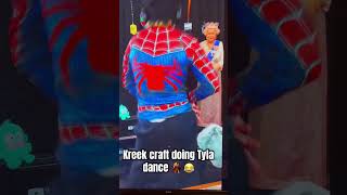 Yesterday kreek craft did tyla dance 💃 [upl. by Pietje]