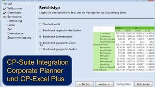 CPSuite Integration Corporate Planner und CPExcel Plus [upl. by Nayt]