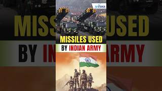 KNOW YOUR ARMY  Missiles Used By Indian Army  indianmilitary [upl. by Lenes]