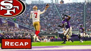 Recapping 49ers at Vikings and Roster Questions [upl. by Radie]