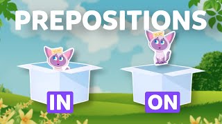 Prepositions of place for kids  English Grammar For Kids with Novakid 0 [upl. by Ier]