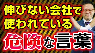 【倒産危機】業績が悪化する危険な言葉5選 業務改善 生産性向上 人手不足倒産 [upl. by Velvet]