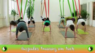 Aerial Yoga im Sanely Augsburg [upl. by Agbogla]