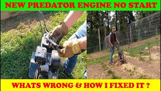 How To Fix a Predator Engine That Won’t Start motor howto willitrun [upl. by Aramanta]