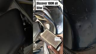 Discover 100M air filter change Discover air filterdiscover discover125 discover180 viralvideo [upl. by Lerud]