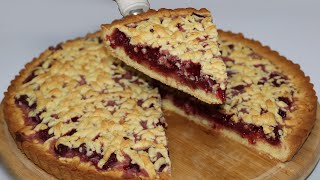 JEDNOSTAVNA PITA TART SA VIŠNJAMA KOJA SE TOPI U USTIMA  recept [upl. by Ecnerwaled391]