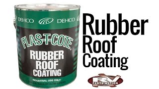 PlasTCote Rubber Roof Coating [upl. by Comstock]