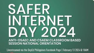 DepEd Safer Internet Day 2024 [upl. by Devora8]