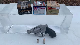 38 special snub ballistics gel test [upl. by Eisinger545]