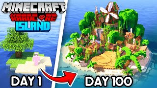 I Survived 100 Days on a Deserted Island in Minecraft Hardcore [upl. by Lund]