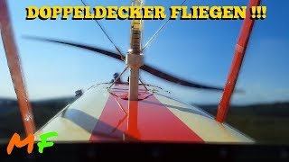 DOPPELDECKER FLIEGEN   Focke Wulf FW 44 Stieglitz Eisernhardt  MyFly [upl. by Idnic]