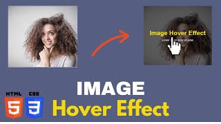 Add Text Overlays to Images on Hover with HTML amp CSS [upl. by Arramat]