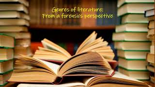 Genres of literature for COMM classes and forensics [upl. by Elspeth]