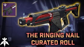 Destiny 2 The Ringing Nail Weapon Review  Black Armory Forge Auto Rifle Curated Roll is Amazing [upl. by Ettegirb]