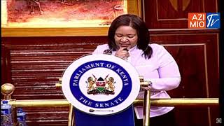 Sen Onyonka TOUGH WORDS to CS Miano asks her to deliver the message to Ruto [upl. by Wye934]