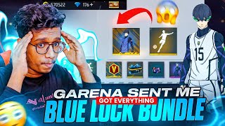 Blue Lock Event കിട്ടി 😍 Bundle amp Emote എല്ലാം Garena അയച്ചു തന്നു  Akshay Akz [upl. by Llednar]