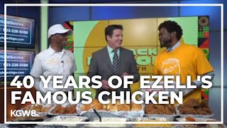 Ezells Famous Chicken celebrates 40 years of business [upl. by Cinomod]