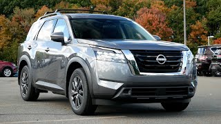 2022 Nissan Pathfinder SV Review  Walk Around and Test Drive [upl. by Cleo172]