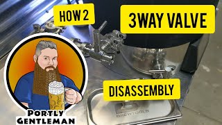 Brewtools B40 B80 Brewing System threeway valve rebuild tutorial [upl. by Ynney]