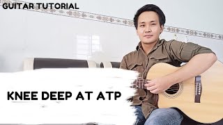 Los Campesinos  Knee Deep At ATP  Guitar Tutorial [upl. by Knick553]