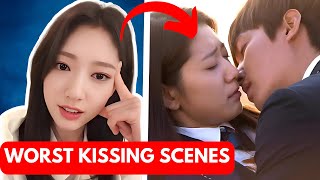 10 Worst KDRAMA Kissing Scenes in History [upl. by Wilmott947]