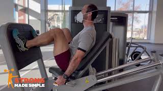 Precor Leg Press [upl. by Barty]