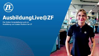 AusbildungLiveZF – Virtueller Ausbildungstag Schweinfurt [upl. by Aihseym]