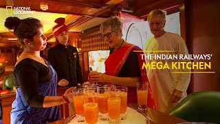 The Indian Railways Mega Kitchen  India’s Mega Kitchens  Full Episode  S01E05  NatGeoIndia [upl. by Narmis]