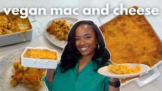 vegan mac and cheese  how to get vegan cheese to melt  holiday dinners Thanksgiving Christmas [upl. by Ibrek362]