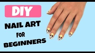 DIY Pretty Nail Art For Beginners  POPxo [upl. by Neelrad]