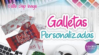 Packaging Galletas personalizadas idea rápida 2 empaque para galletas [upl. by Medovich321]