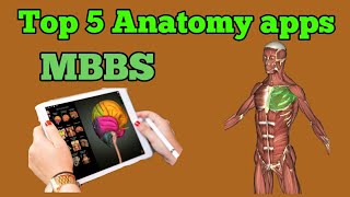 Top 5 Anatomy apps [upl. by Andria]